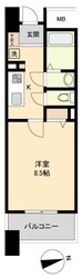 五橋駅 徒歩2分 8階の物件間取画像